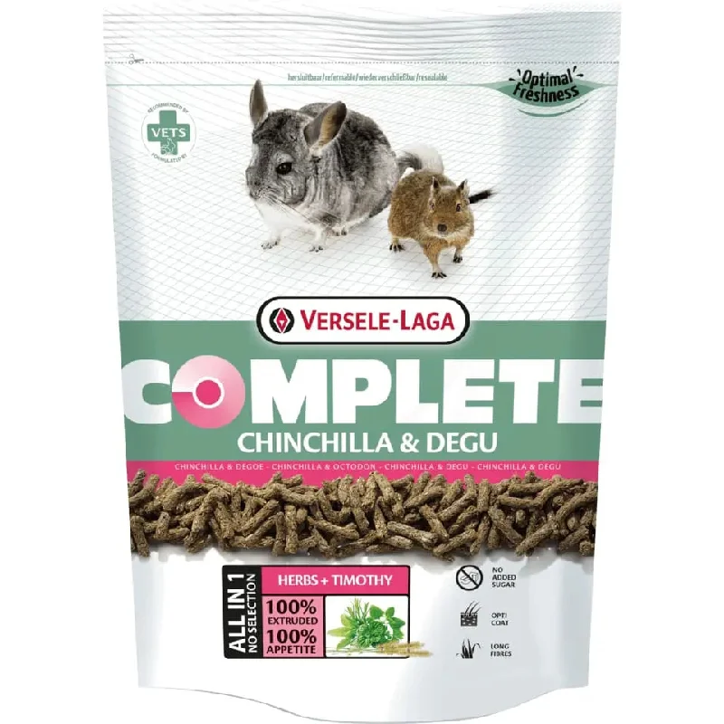 - Natural latex pet mattressVersele-Laga Complete Chinchilla & Degu Food 3 Lbs