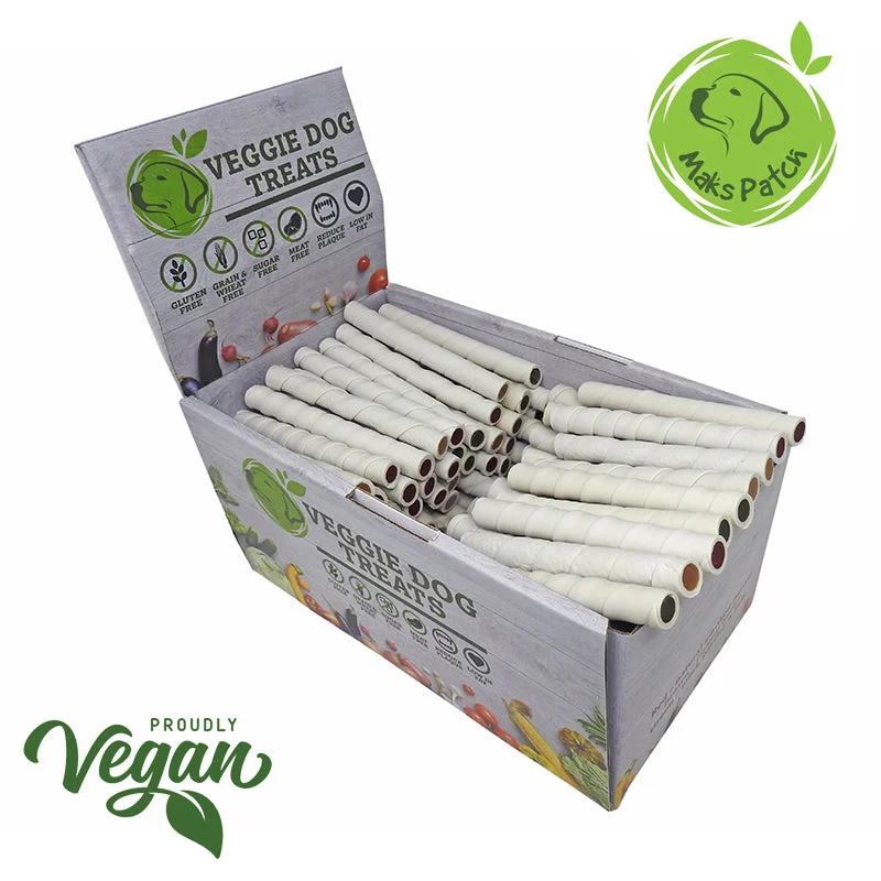 - Organic cotton dog bibsVegan Dog Treats - Maks Patch 'Flavour Filled Twist Sticks' - Organic cotton dog bibsVegan Dog Treats - Maks Patch 'Flavour Filled Twist Sticks'
