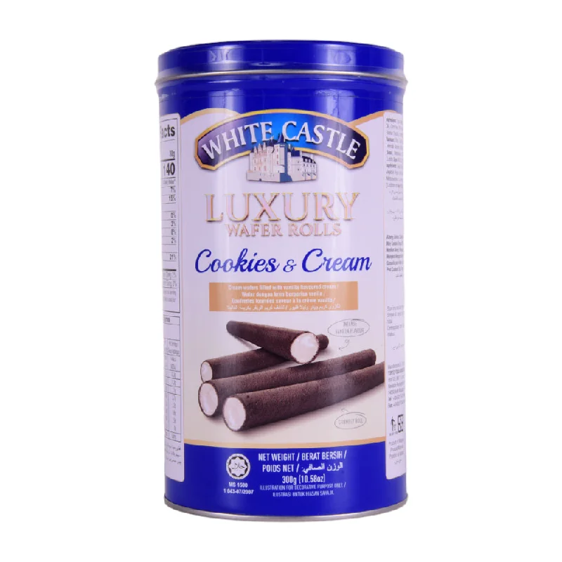 - Dog anti-slip matWHITE CASTLE WAFERS COOKIES AND CREAM 300 GM