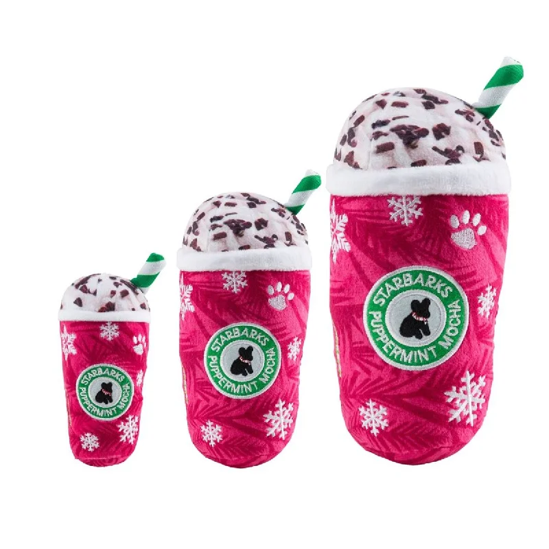 - Brand XX pet toy recommendationsStarbarks Original Puppermint Mocha Cup Dog Toy