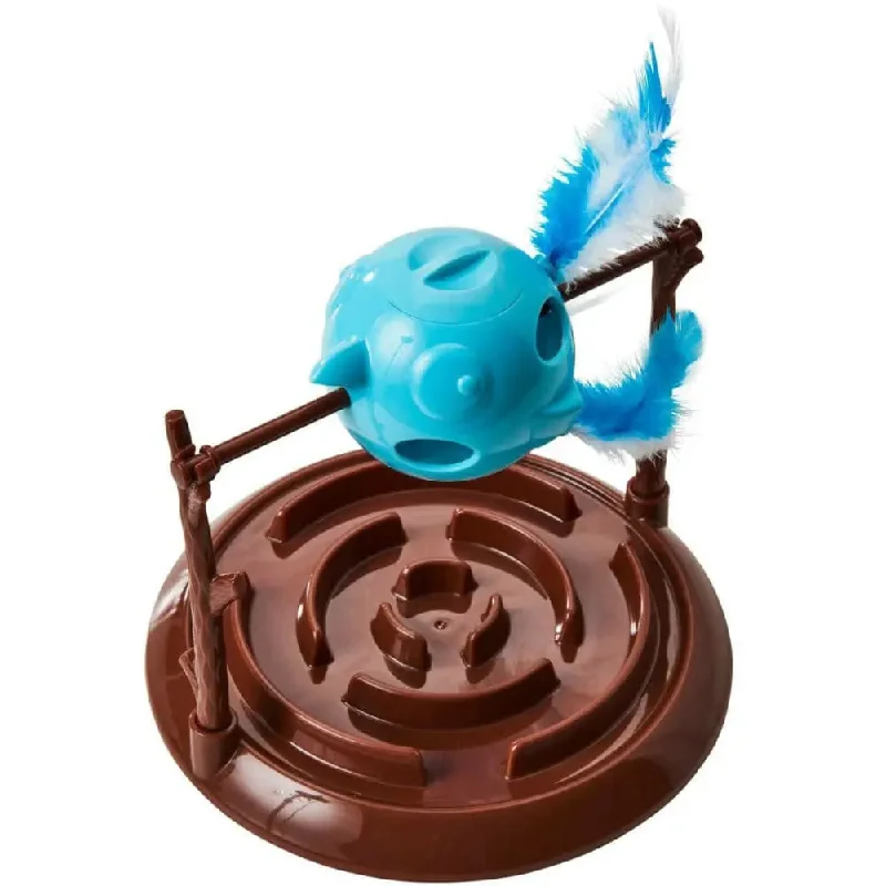 - Winter warm clothes for short-haired dogsDoc & Phoebe Twirly Bird Cat Treat Dispenser Brown/Blue 5.25 in