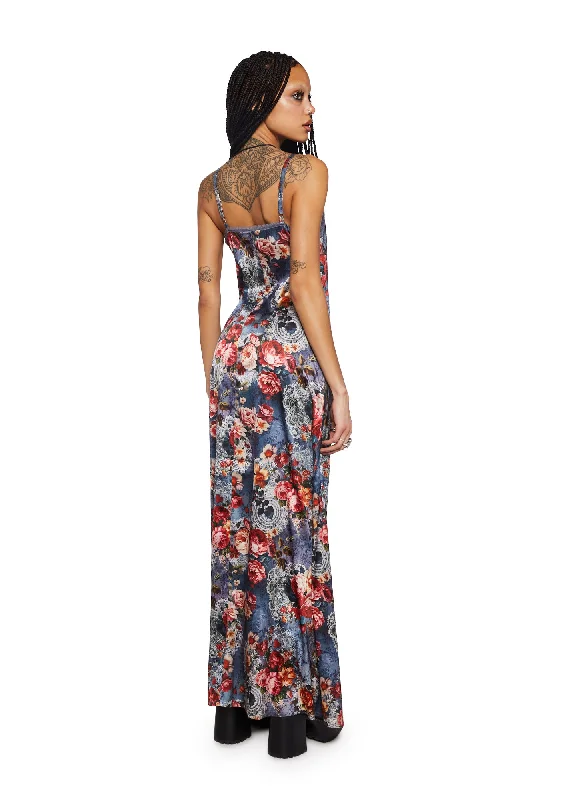 Balcony Serenade Maxi Dress