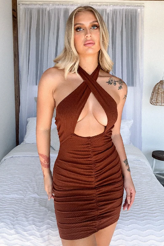 Montana Dress - Brown