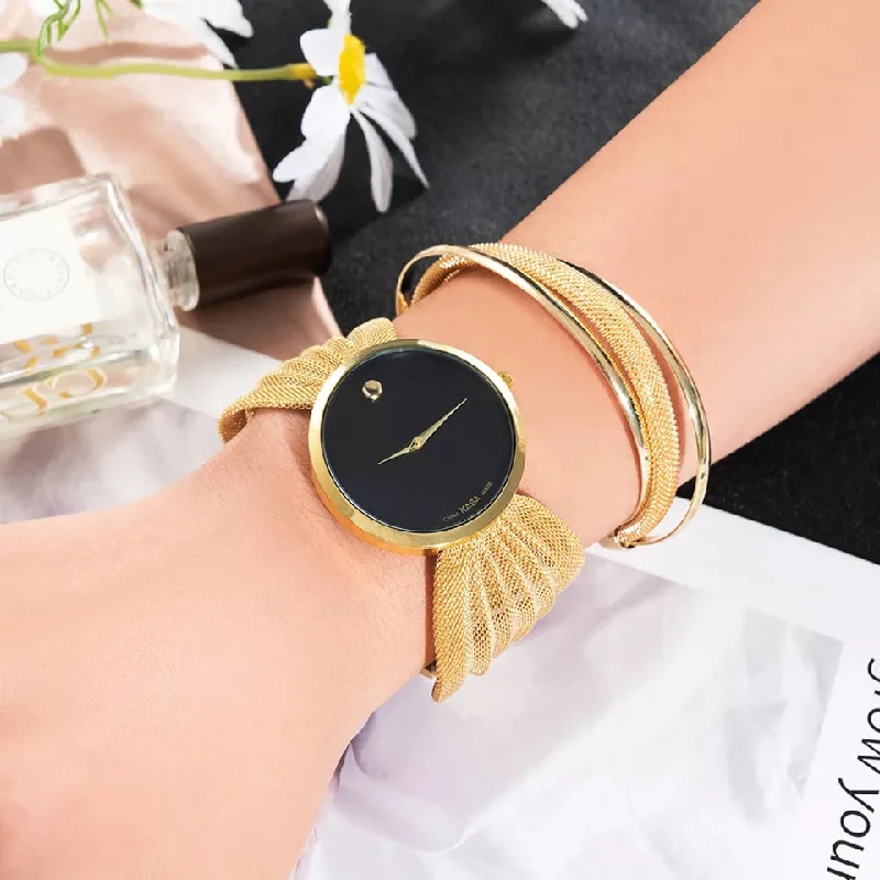 Women's Fashion Luxury Watch Bracelet Set with Gift Box