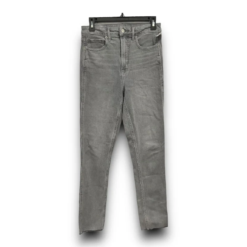 Jeans Straight By Gap In Grey, Size: 6