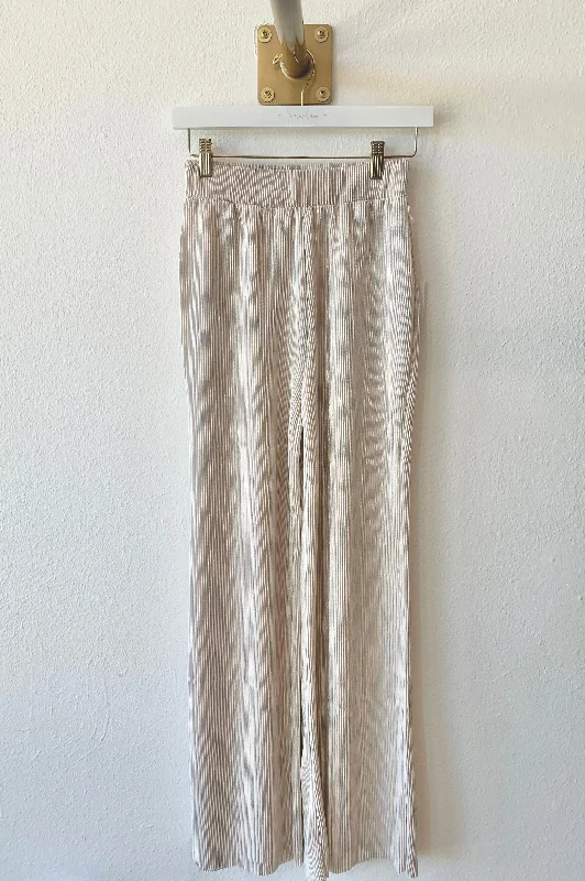 Jessie Pants in Foil Silver