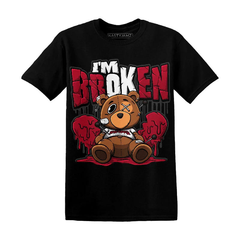 NastyJamz Retro Red Taxi 12s T Shirt Im Broken BER