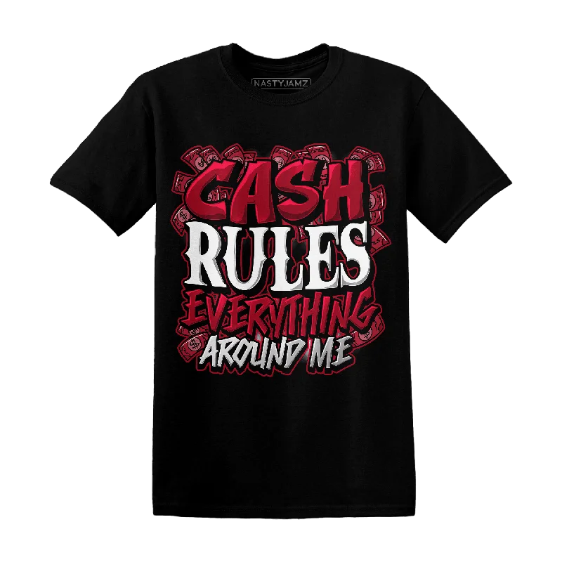 NastyJamz Retro Red Taxi 12s T Shirt Match Cash Rule E A M