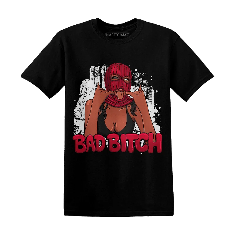 NastyJamz Retro Red Taxi 12s T Shirt Match Gangster Bad Bitch