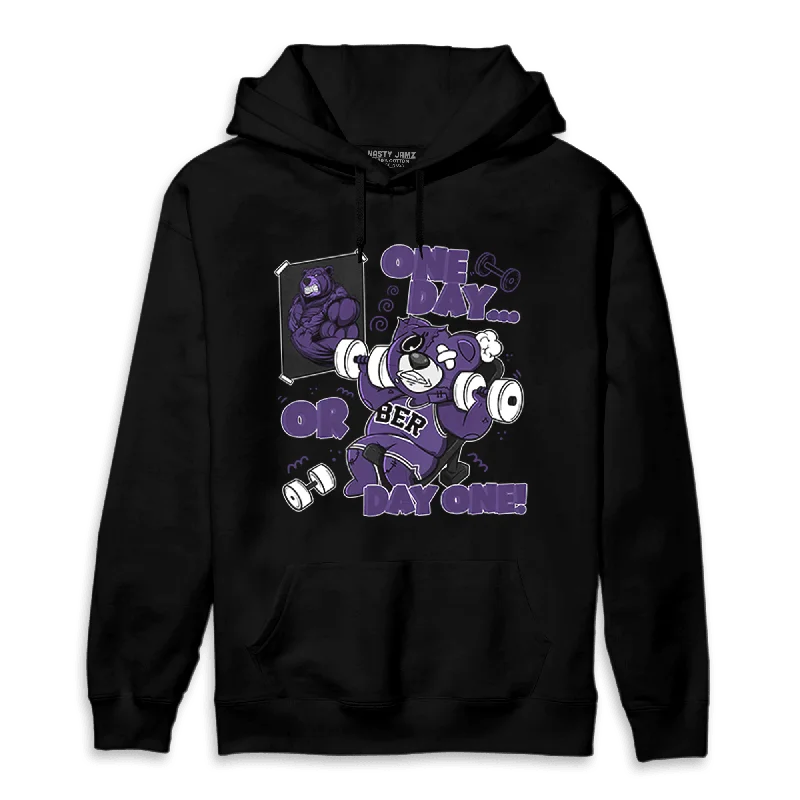 NastyJamz SB Dunk Low Court Purple Hoodie Match BER Gymmer