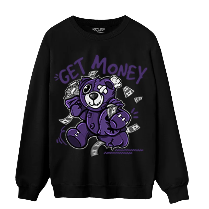 NastyJamz SB Dunk Low Court Purple Sweatshirt Match Get  Money BER