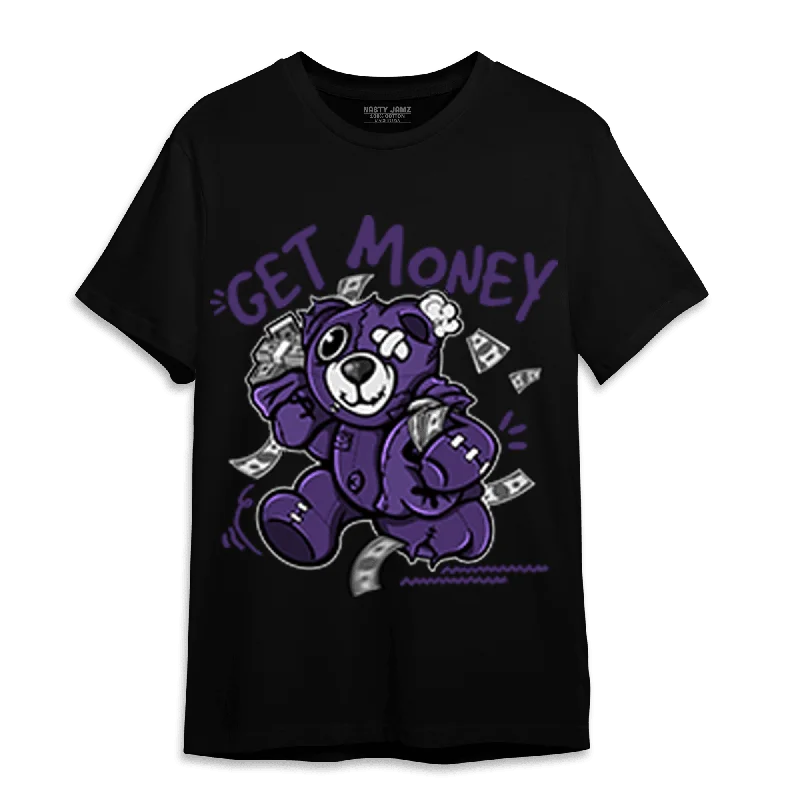 NastyJamz SB Dunk Low Court Purple T Shirt Match Get  Money BER