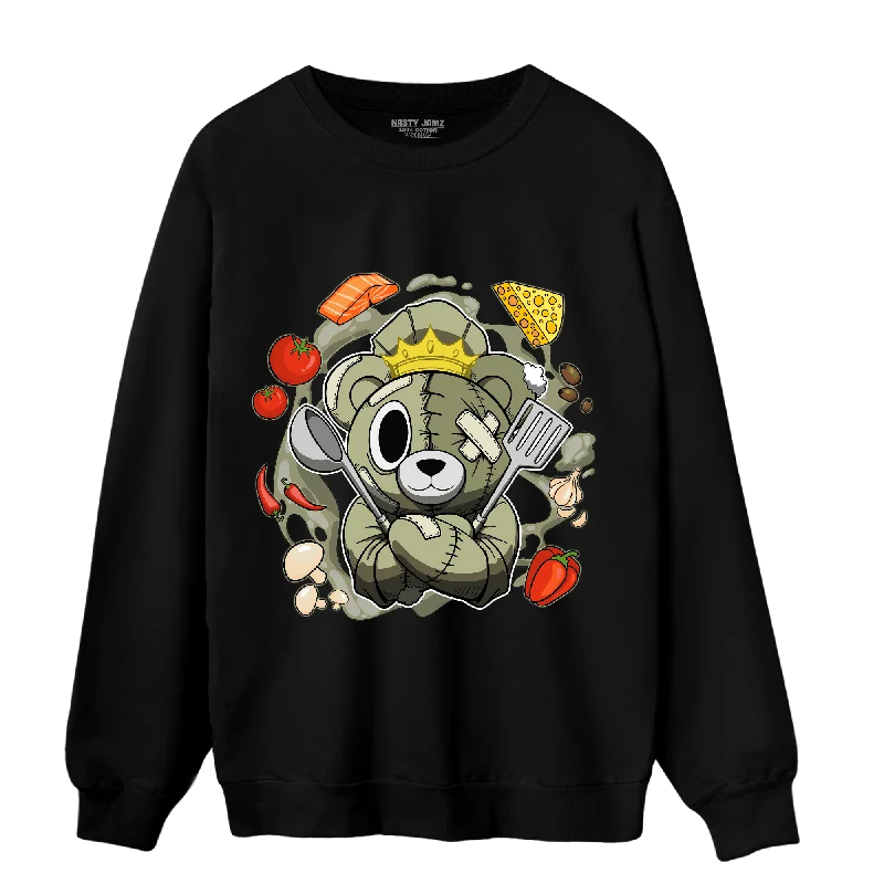 NastyJamz Yeezy Slide Resin Sweatshirt Match Cooking Ber