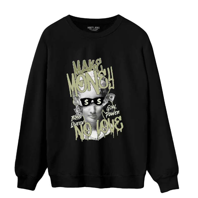 NastyJamz Yeezy Slide Resin Sweatshirt Match Make Money No Love