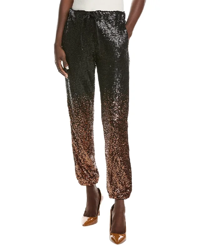 Johnny Was Sequin Gold Jett Jogger