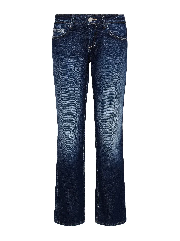 Nevia Slouchy Straight-Leg Jean