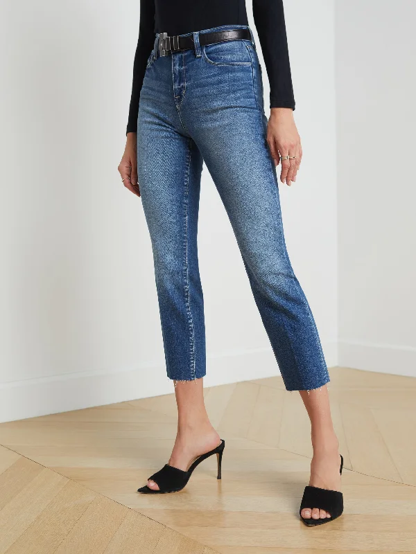 Sada Slim-Leg Cropped Jean