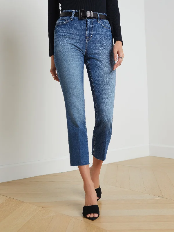 Sada Slim-Leg Cropped Jean