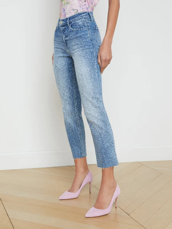 Sada Slim-Leg Cropped Jean