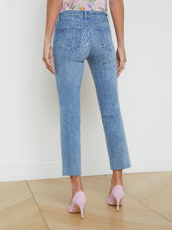 Sada Slim-Leg Cropped Jean