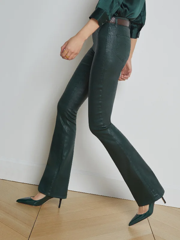 Selma Coated Bootcut Jean