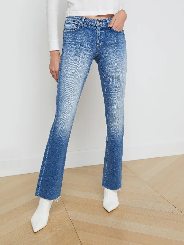 Sneeki Low-Rise Straight-Leg Jean