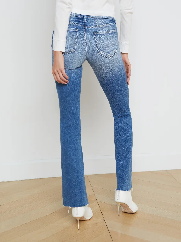 Sneeki Low-Rise Straight-Leg Jean