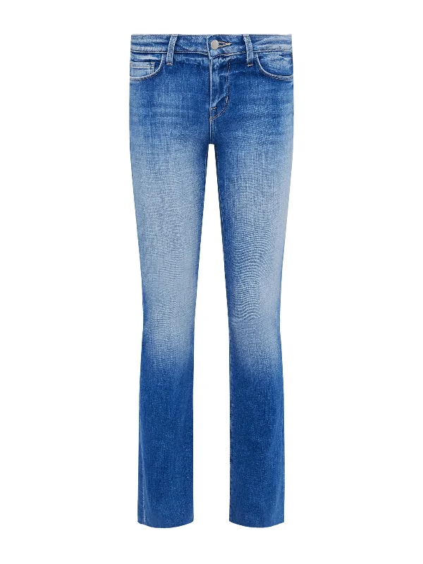 Sneeki Low-Rise Straight-Leg Jean