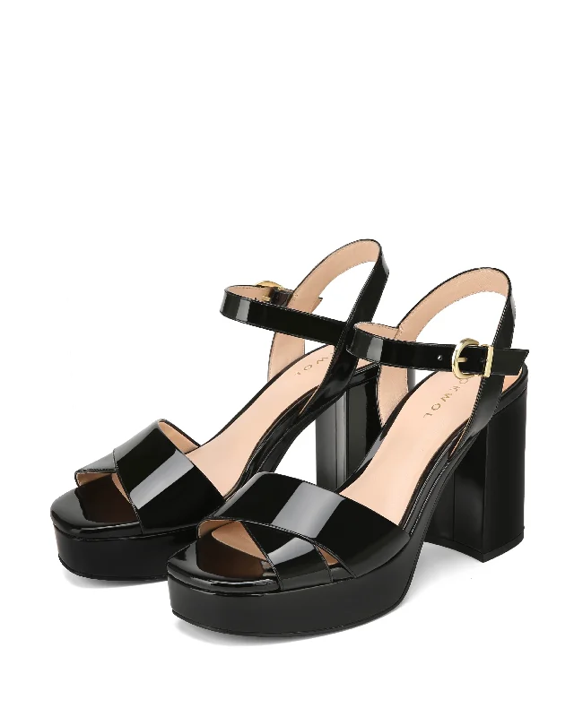 Eva Patent Leather Black