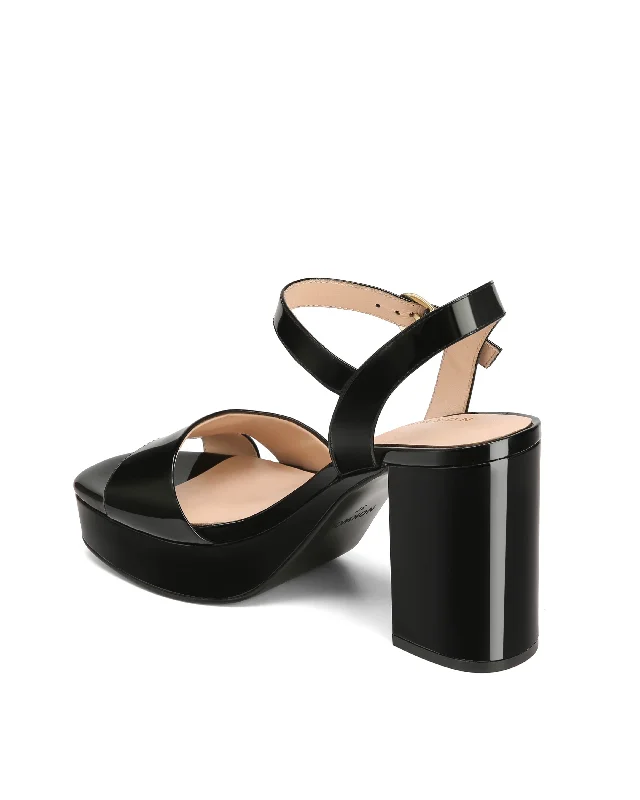 Eva Patent Leather Black