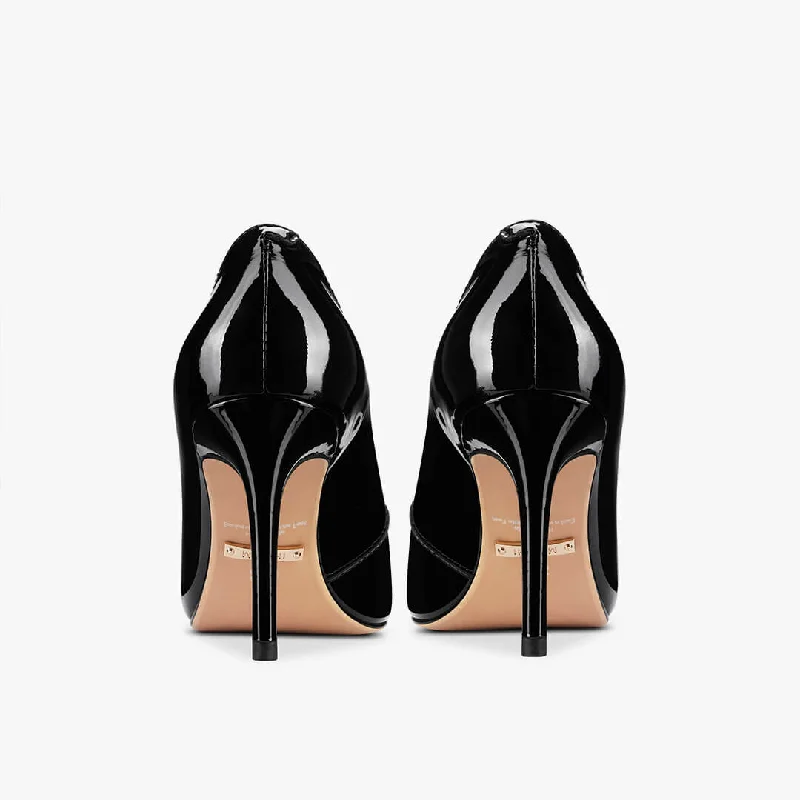 *Kayte - Black Patent Classic Pump