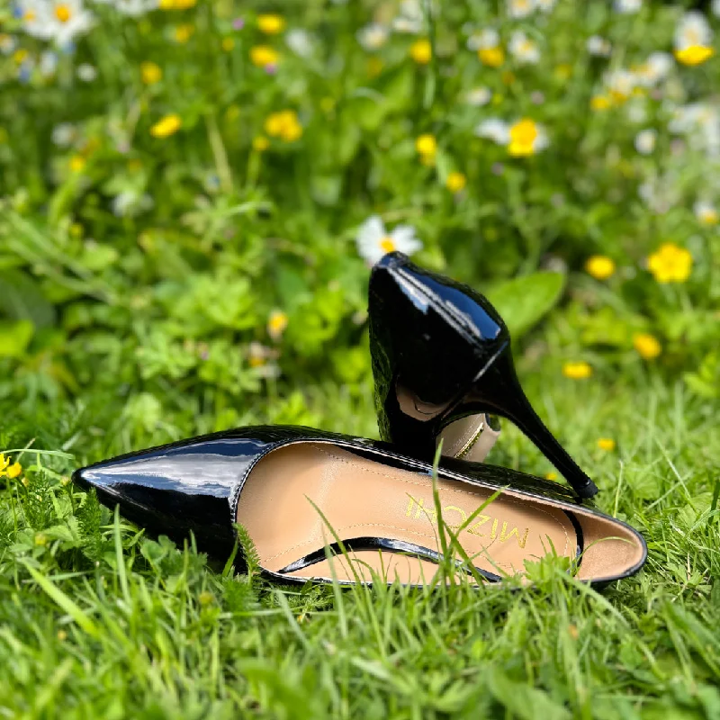 *Kayte - Black Patent Classic Pump