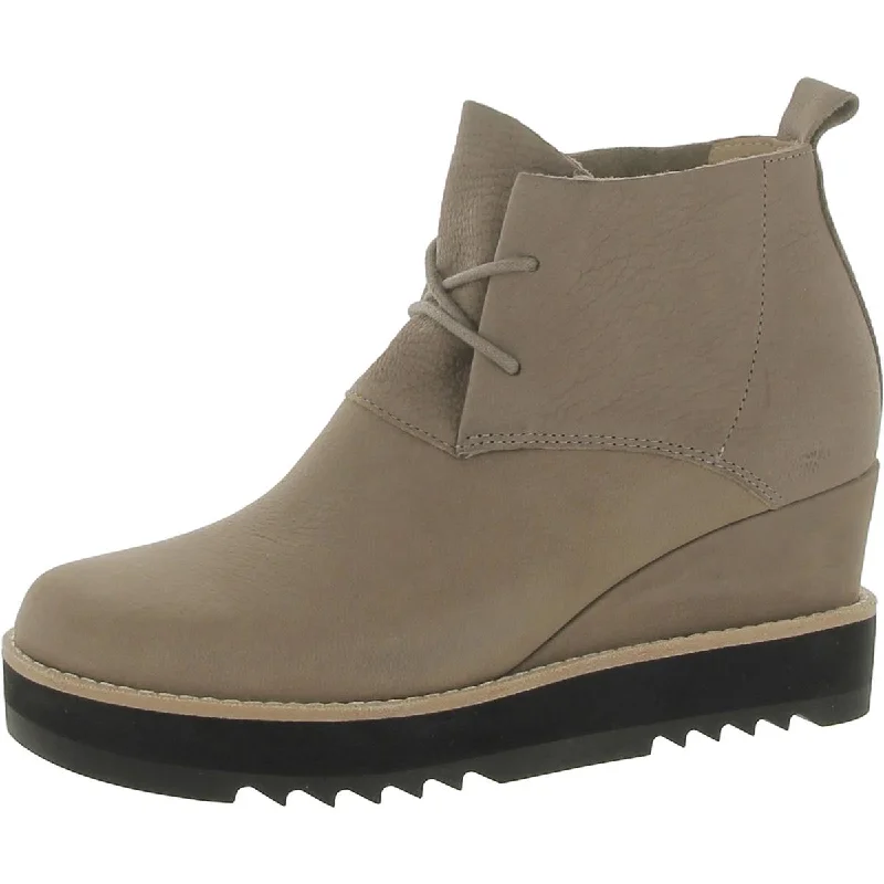 Falcon Womens Nubuck Ankle Chukka Boots