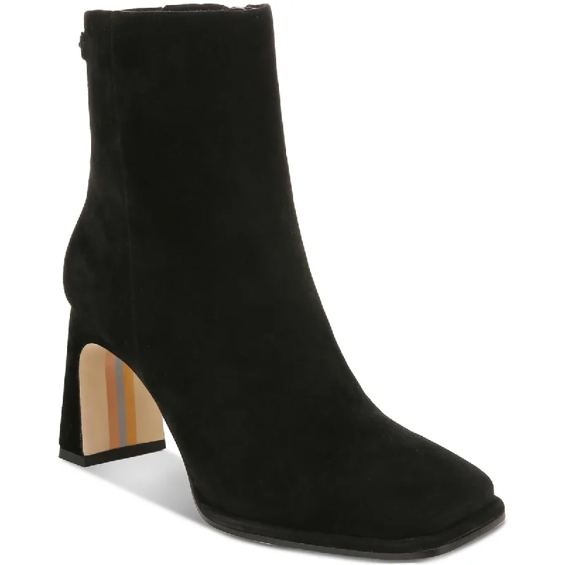 Irie Womens Zipper Square Toe Booties