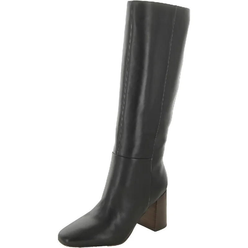 Womens Leather Tall Knee-High Boots