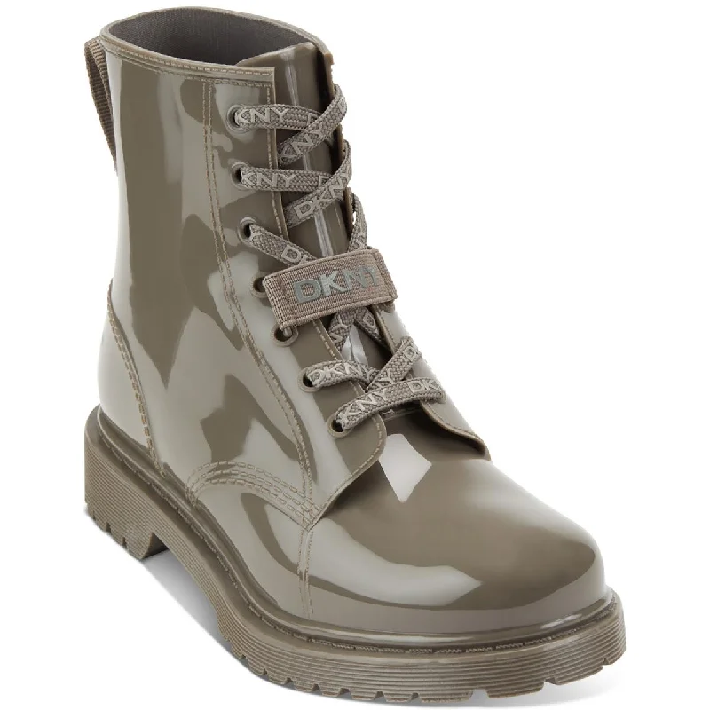 Tilly Rain Boot Womens Waterproof Lace Up Booties