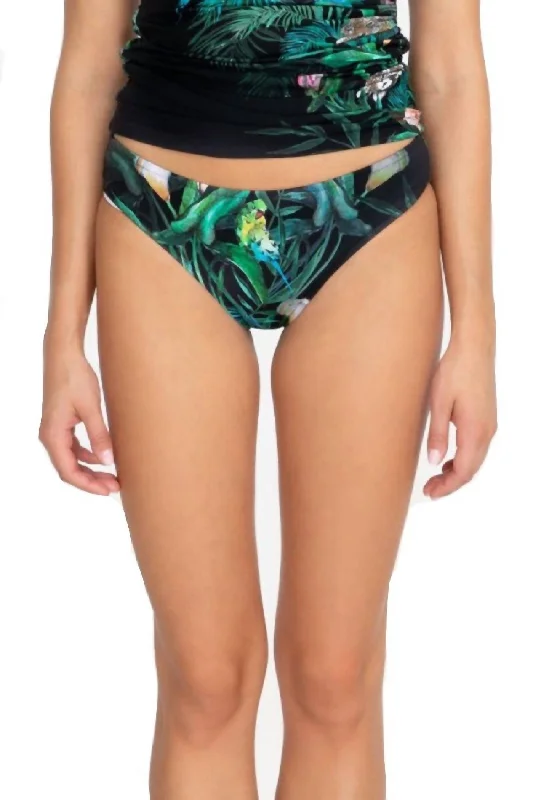 Calla Lily Hipster Bikini Bottom In Multi