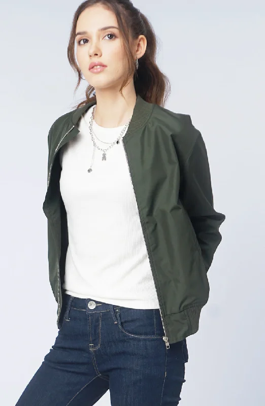 Jaket Bomber Alyssa Green