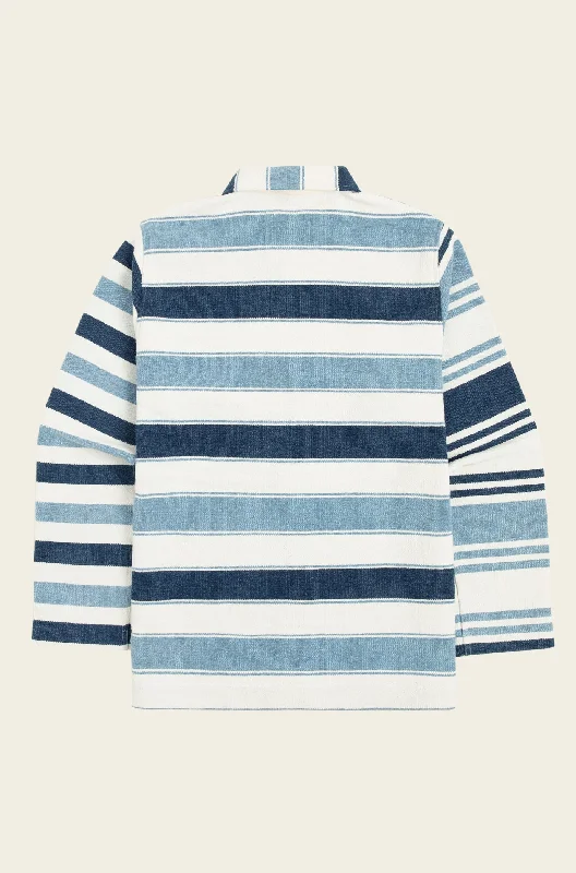 Original Madras Blue Beach Mat Jacket