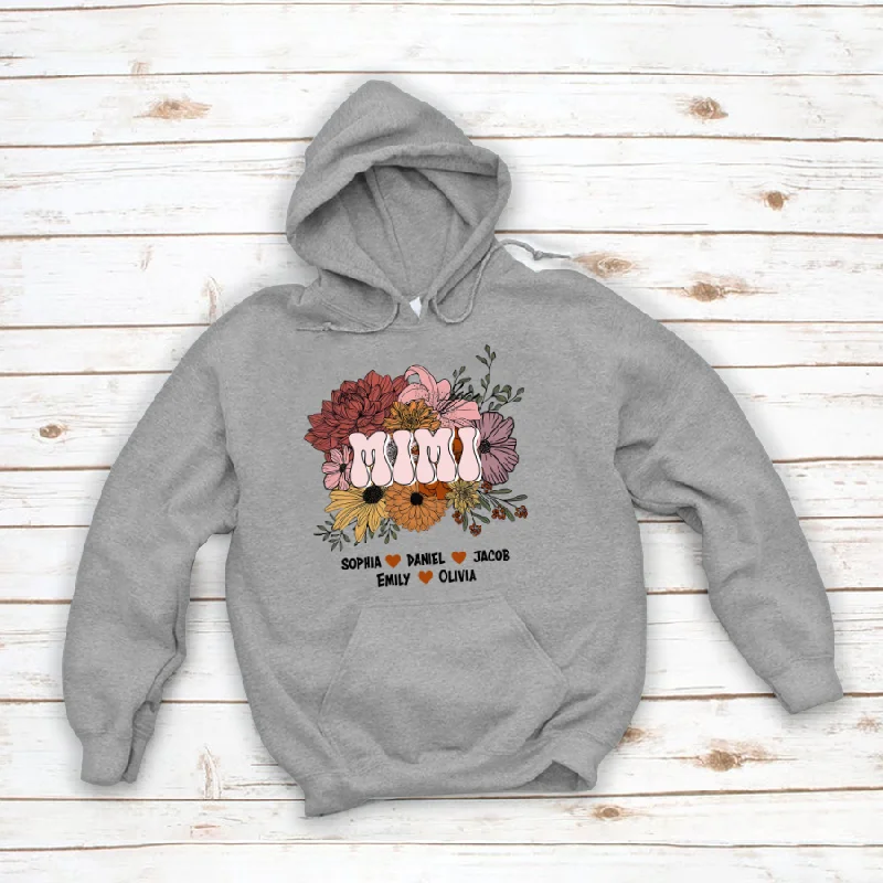 Floral Bouquet Mimi And Kids CTH01 Hoodie