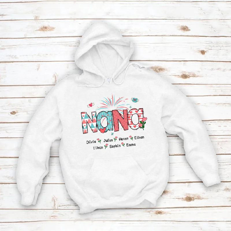 Grandma And Grandkids Valentine CL01 Hoodie