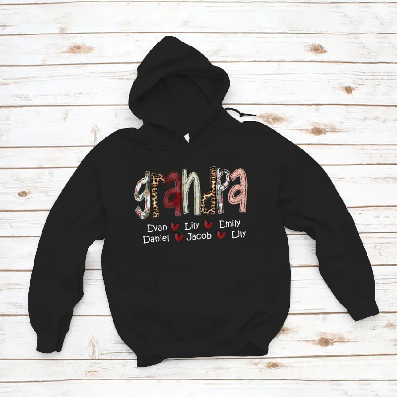 Grandpa And Kids CTH01 Hoodie