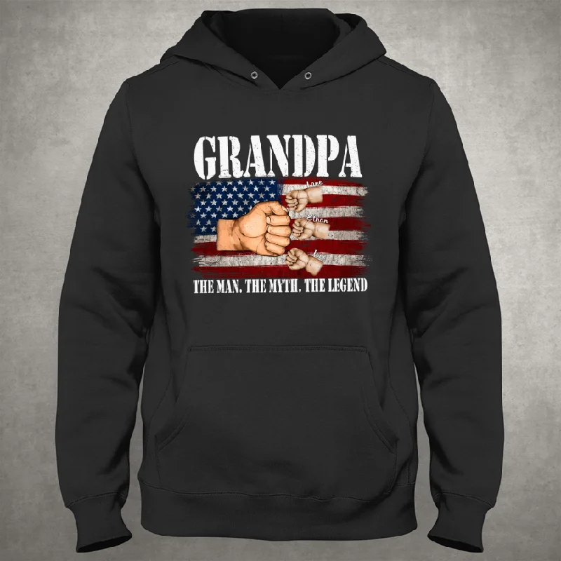 Grandpa The Man The Myth The Legend Hoodie