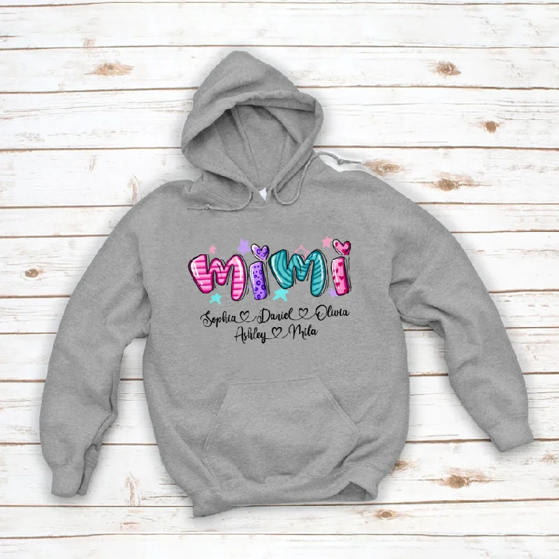 Mimi And Kids Personalized CTH01 Hoodie