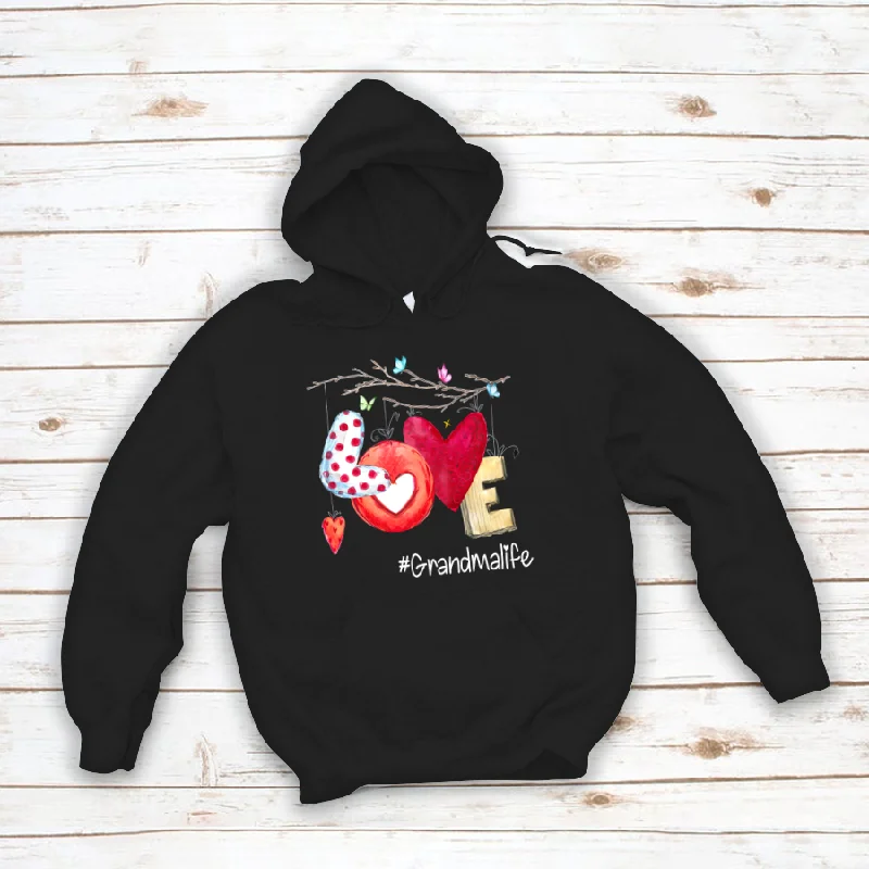 Personalized Love Grandmalife  Valentine CL01 Hoodie