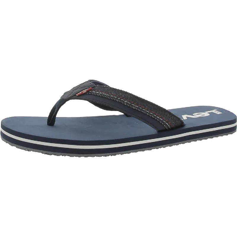 Levi's Mens Supercomff Synthetic Thong Slippers