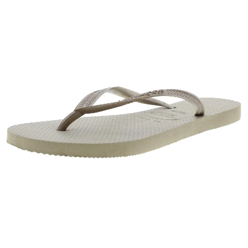 Havaianas Metallic Slide Flip-Flops