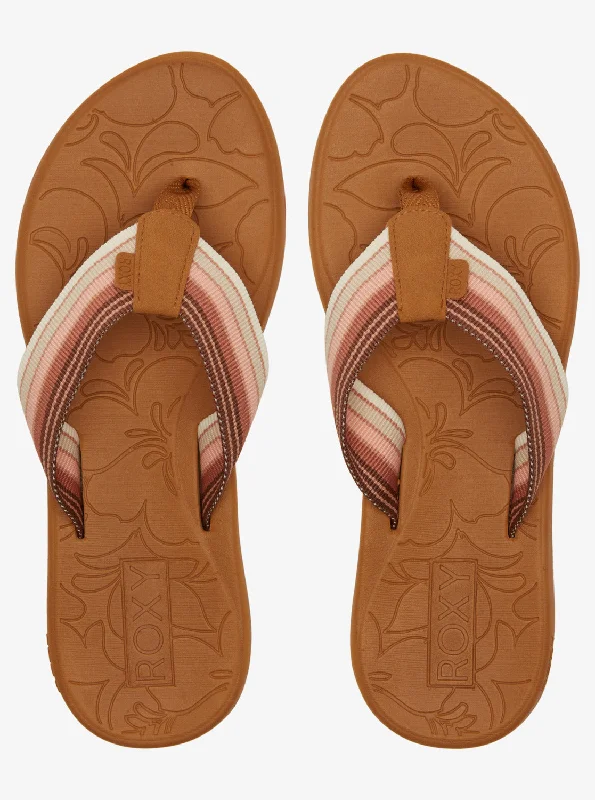 Colbee Hi Sandals - Dk Choc/Pink