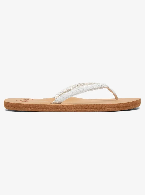 Costas Flip-Flops - White