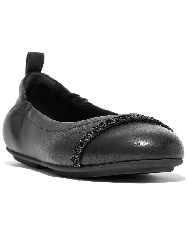 FitFlop Allegro Leather Ballet Flat